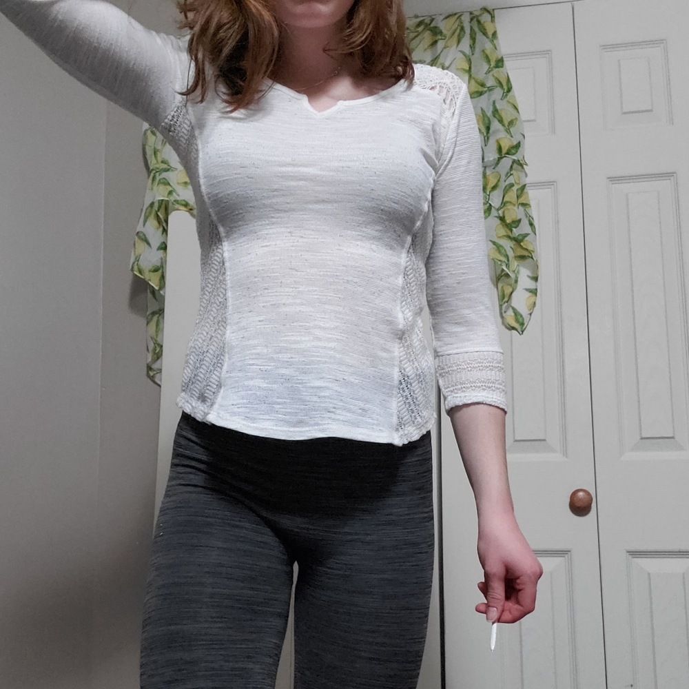 No Boundaries knit top